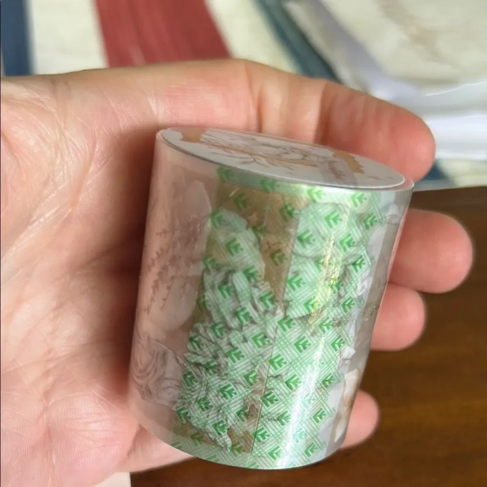 Decorative Candle with Artistic Design